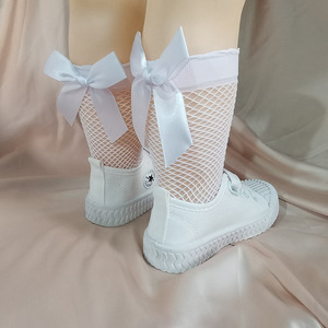 <span class=keywords><strong>Calze</strong></span> a Rete Sottili Estive <span class=keywords><strong>con</strong></span> <span class=keywords><strong>Fiocco</strong></span> Beige per Bambina Taglia Unica, <span class=keywords><strong>Calze</strong></span> a Rete al Ginocchio alla Moda per Vestiti - Product Image 6