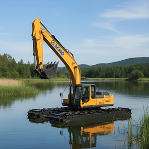 Ponton d'excavatrice amphibie en <span class=keywords><strong>acier</strong></span> haute résistance avec <span class=keywords><strong>prix</strong></span> compétitif d'usine - Product Image 2