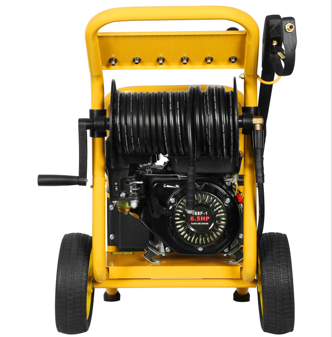 6.5Hp Essence Moteur Froid Jet D'eau Haute Pression Laveuse à pression En Inde
