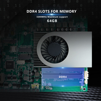 Nouvelle carte mère Intel Core I3 1315U six cœurs huit threads 2 DDR4 3200 MHz Max 64 Go M2 Wi-Fi 5G Slot SSD NVME SATA