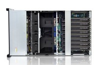Server AI TTY TG659V3 4U Rack Dual AMD EPYC 9004/905 yang mendukung 8 GPU lebar ganda PCIe 5.0 untuk pelatihan model besar, inferensi, dan HPC.
