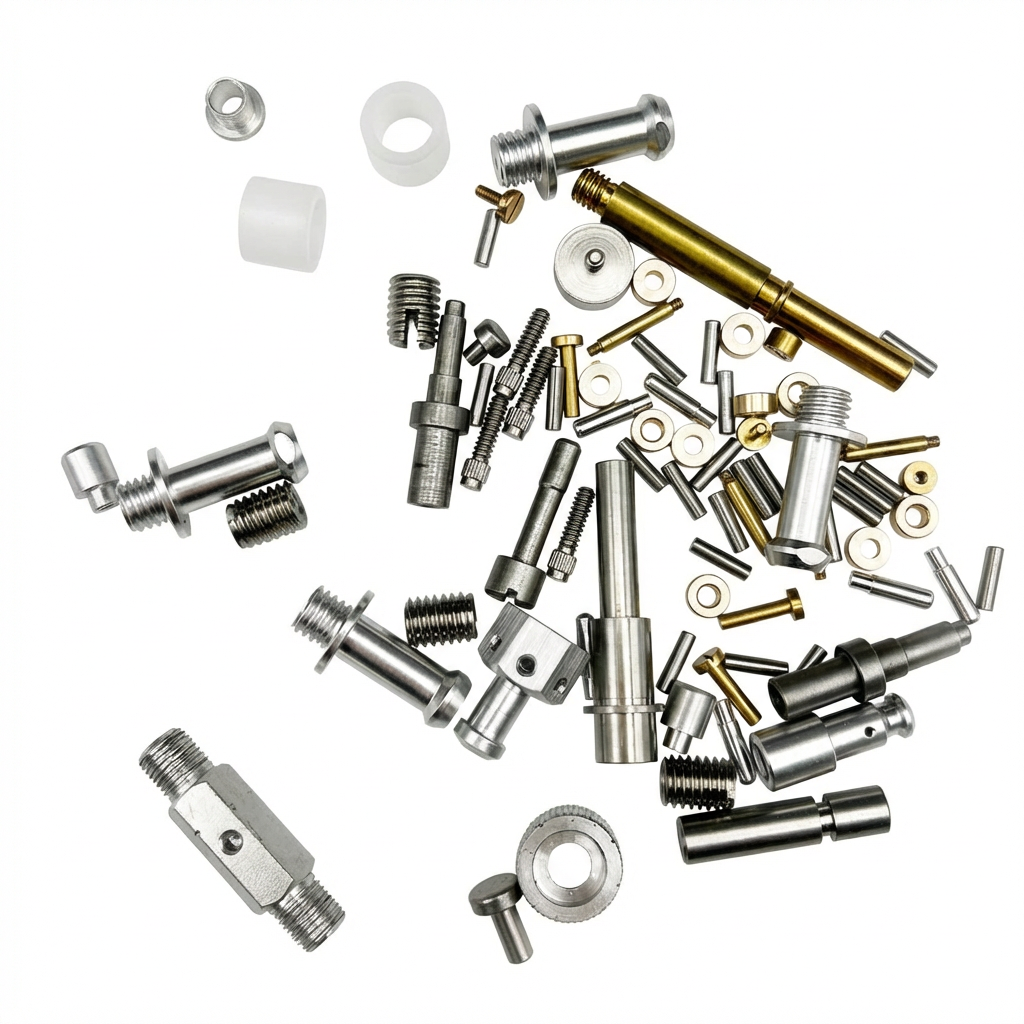 Premium Precision Machined Brass Stainless Steel and Anodized Aluminum Hardware Components