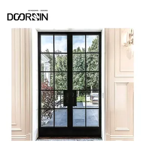 Modern Grill Design Main Giant Doors Arched Steel Entry Wrought Iron Door