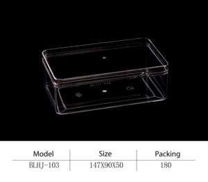 Grande contenitore in plastica trasparente per tiramisù elegante scatola da Dessert in acrilico per alimenti per torte o Sandwich per la casa o commerciale - Product Image 4