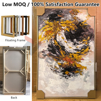 Grande peinture murale abstraite texturée moderne, faite à la main sur toile épaisse, avec un vortex orange-gris dynamique, pour salon