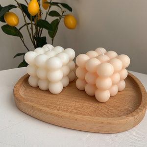 Bubble Candle Candle Company Customized Multi-colored Bubble Cube Candle