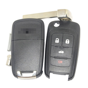 Keyless Go C-hevrolet 2 3 3 + 1 4 + 1 Nút Từ Xa Key Shell Với Keyless Nhập Xe Chìa Khóa Từ Xa HU100 433Mhz - Product Image 3