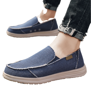 Zapatos de Lona Antideslizantes Cómodos para Interiores/Exteriores para Hombre, Mocasines de Moda para Hombre, Disponibles para Todo el Verano, Otoño e Invierno - Product Image 4