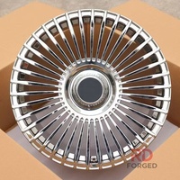 Velg Forged Chrome Custom Mewah 18-22 Inch 5x112 untuk Mercedes-Benz Maybach S-Class S400 S450 S560 S680 Premium