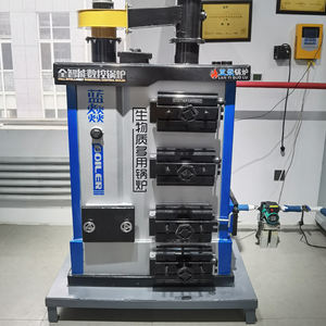 Chaudière à eau chaude verticale industrielle <span class=keywords><strong>23kw</strong></span> à 120kw de charbon de biomasse de bois de combustible solide de circulation naturelle - Product Image 3