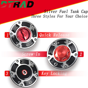 DTRAD Nouveau Bouchon de Réservoir de Carburant Rapide Sans Clé 1/4 de Tour en Aluminium CNC pour <span class=keywords><strong>MOTO</strong></span> <span class=keywords><strong>Guzzi</strong></span> SPORT 1200 4V 2009-2013 STELVIO 1200 4V 2008-2010 - Product Image 4