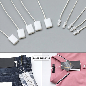 Etiquetas de Sello Cuadradas Recicladas con Logotipo Impreso Personalizado, Fabricadas a Mano con Cuerda Ecológica <span class=keywords><strong>para</strong></span> Prendas de Vestir - Product Image 4