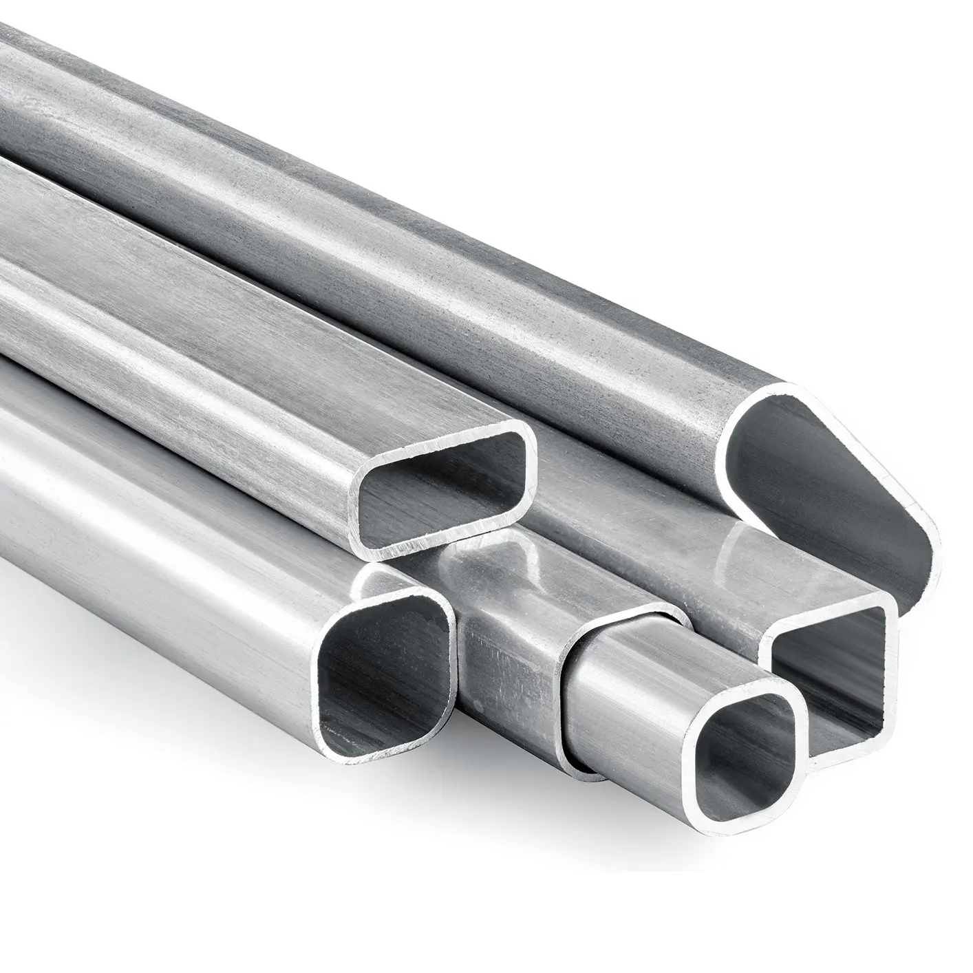 6000 Series Profil Aluminium Square Cutting Aluminium Putaran Rectangular Oval Aluminium Tube