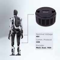 Actuador de Juntas Robóticas ZBDynamiX de 150 rpm con Motor de Imán Permanente sin Marco para Brazo Robótico Colaborativo y Exoesqueleto