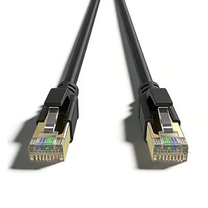 Cat8 Ethernet <b>Cable</b> Pure Copper SFTP 40Gbps RJ45 Network <b>Cable</b> Bulk Wholesale Custom Length for Global Market - Product Image 6