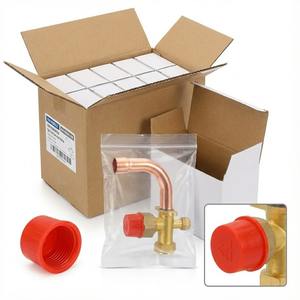 Hoogwaardige elektrische commerciële buiten airconditioner onderdelen 1/4\" 3/8\" 1/2\" 5/8\" split koelinstallatie serviceklep bocht - Product Image 5