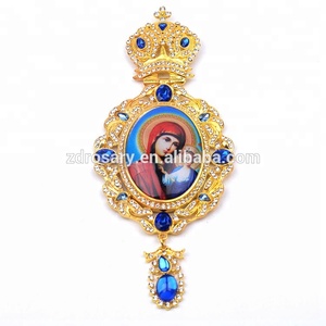 Collar con colgantes de la Virgen María, colgante de aleación, <span class=keywords><strong>el</strong></span> más popular, griego - Product Image 1