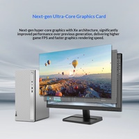 Nouvel ordinateur de bureau professionnel Lenovo TianYi 510PRO édition premium (i3-14100 8G DDR5 512GB SSD) avec moniteur 23,8 pouces Windows 10