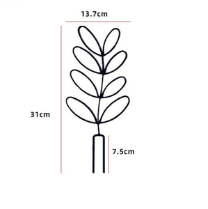 2 supports de pot en fer, <span class=keywords><strong>support</strong></span> de plantes de jardin, cadre de <span class=keywords><strong>support</strong></span> pour plantes grimpantes, <span class=keywords><strong>support</strong></span> de pot de fleurs, poteau fixe de jardin - Product Image 5