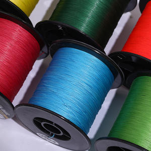 Ligne de pêche tressée PE haute résistance 300m 8 brins pour la pêche en mer, vert, bleu, rouge, jaune, orange, multicolore - Product Image 1