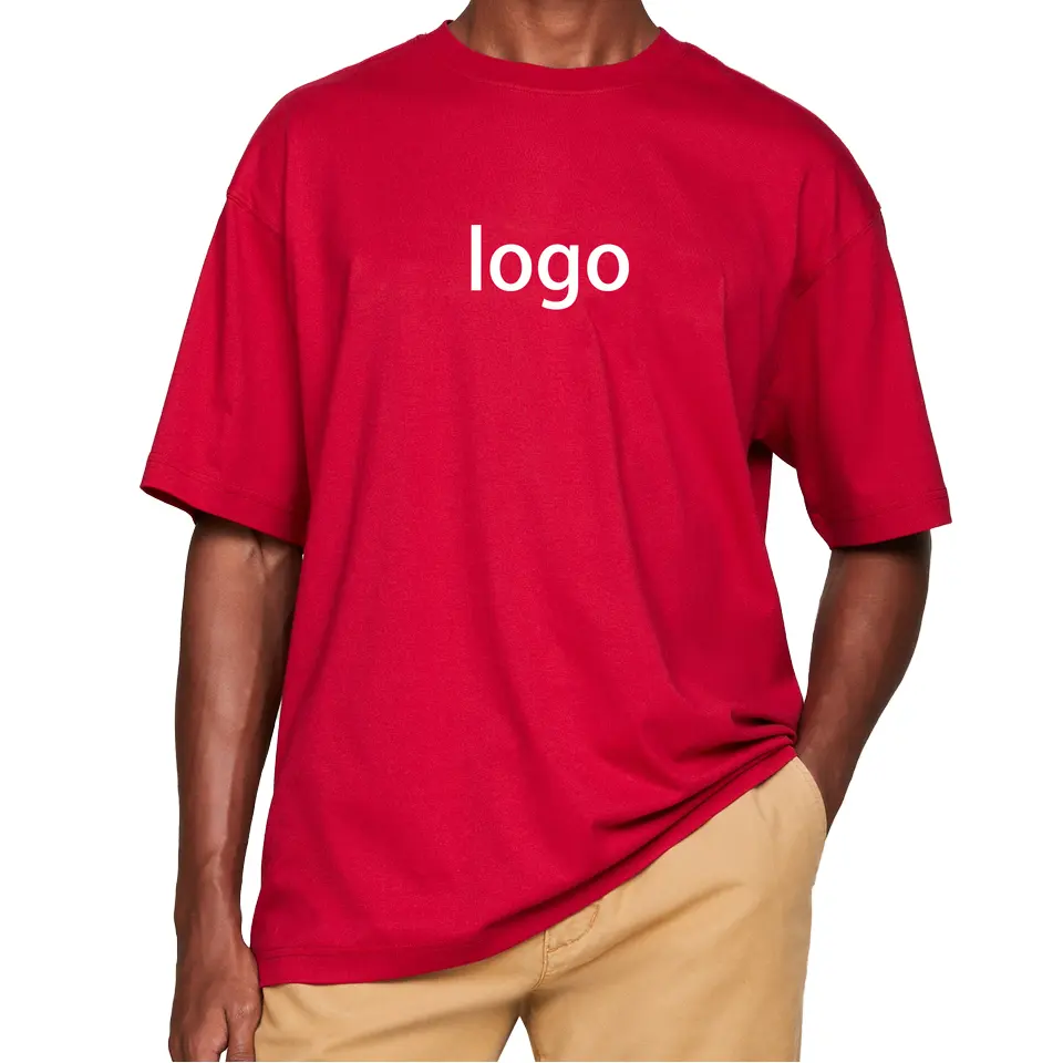 Camisetas masculinas lisas de verão, camisetas com logotipo personalizado, algodão de alta qualidade, mangas curtas, gola redonda, costura dupla, camisas XL para homens