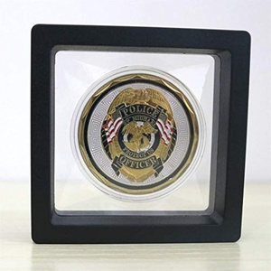 3D Transparent Acrylic <b>Floating</b> Frame Display Holder Stands with Customized Color & Size for Jewelry - Product Image 4
