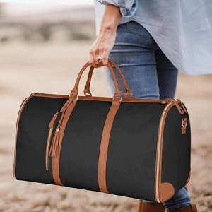 Новейший дизайн, оптовая продажа кожаная дорожная сумка для костюма из искусственной кожи от китайского завода - Product Image 4