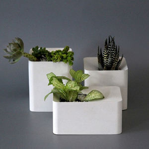Vaso da fiori <span class=keywords><strong>in</strong></span> <span class=keywords><strong>cemento</strong></span> rettangolare moderno grigio e <span class=keywords><strong>bianco</strong></span> portapenne da tavolo organizzatore fioriera <span class=keywords><strong>in</strong></span> <span class=keywords><strong>cemento</strong></span> - Product Image 4