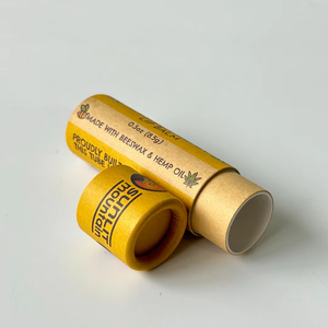Recyclable Petit Déodorant Cylindre Papier Bâton Conteneur De Qualité Alimentaire pour Baume À Lèvres Push up Rouge À Lèvres Kraft Carton Papier Tube - Product Image 5