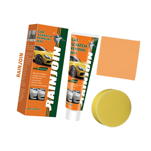 Cire d'élimination des rayures de voiture RAINJOIN Professional 120ml avec effacement des imperfections et restauration de la brillance - Product Image 1