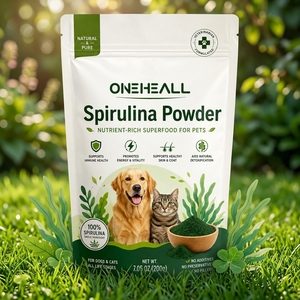 Poudre de <span class=keywords><strong>spiruline</strong></span> biologique en gros pour chiens et chats - Soutien immunitaire naturel de haute qualité avec bienfaits antioxydants et détoxifiants - Product Image 3