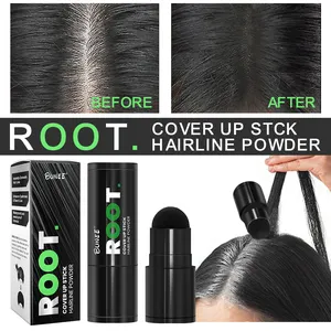 OEM Waterproof Natural Black Brown Eyebrow Hair Root Dye Instantly Color Shadow Stick Hair Contour Touch-Up Hairline Powder