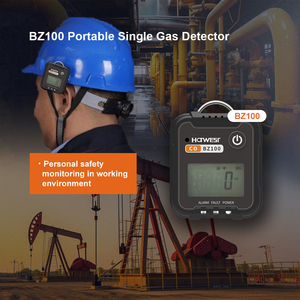 Detector de Gas Portátil Digital BZ100, Detector de Gas Combustible de Uso Industrial para CO, O2, H2S, con 2 Años de Duración - Product Image 2