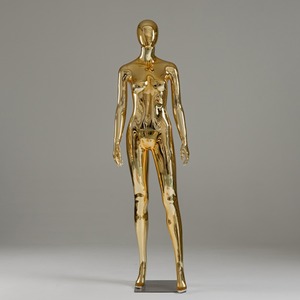 Tam vücut elektroliz altın kadın modeli sahne giyim mağazası standı kadın manken için pencere ekran - Product Image 4