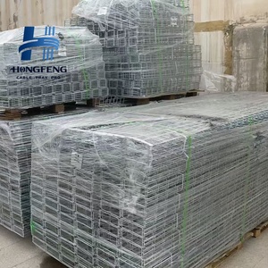 Bandeja de malla de alambre para cables de 2m-6m de longitud opcional, acabado HDG Gi, 200*50mm, 600*150mm, 450*100mm - Product Image 4