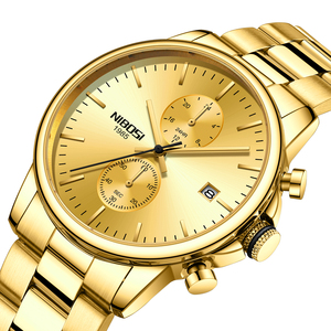 NIBOSI 2612 hombres relojes de lujo famosa marca superior hombres moda Casual vestido reloj cuarzo relojes de pulsera Montre - Product Image 2