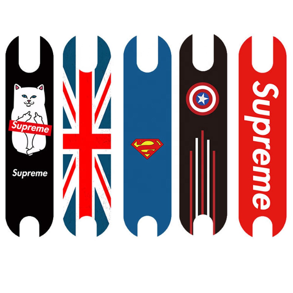 Самодельный коврик для ног скутера с мультяшной нескользящей наклейкой для Xiaomi Mijia M365 Запчасти для электрического скутера