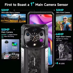 ULEFONE ARMOR 28 <span class=keywords><strong>Ultra</strong></span> Thermique 6.67 Pouces 10600mAh 5G <span class=keywords><strong>Android</strong></span> Smartphone IP68 Téléphone Robuste Français Espagnol Langue de Fonctionnement LTE - Product Image 3