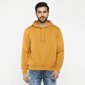 Sweat à capuche patchwork pour homme, vêtements de sport décontractés pour l'extérieur, mode streetwear, sweat à capuche thermique en polaire pour homme, automne hiver, noir - Product Image 1