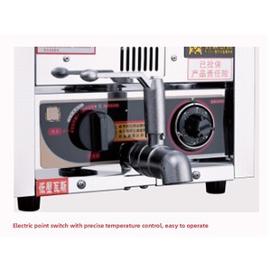 <span class=keywords><strong>Friteuse</strong></span> à <span class=keywords><strong>gaz</strong></span> commerciale de comptoir en acier inoxydable Bao Ding, à cylindre simple ou double, avec double écran, pour friture naturelle - Product Image 4