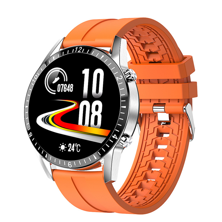Bracelet en silicone orange