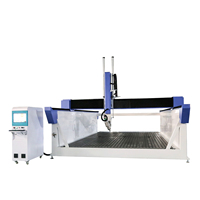 CHENMAI 25005200 Machine de gravure CNC 3 axes pour mousse, moteur de broche 3,7 kW, précision 0,05 mm, 200V/380V, 7600x3400x1800mm, garantie 1 an