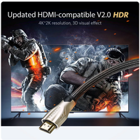 Câble UGREEN HD102 4K HD-MI 2.0 HD-MI câble de connexion numérique compatible avec tous les appareils HD-MI Transmission de signal