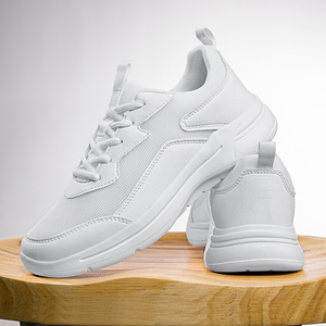 US 13 14 EU 47 48 Blank <strong>White</strong> Black Sports Sneakers for Men Daily Exercise Casual Walking <strong>Gym</strong> Workouts Athletic Running <strong>Shoes</strong> - Product Image 5