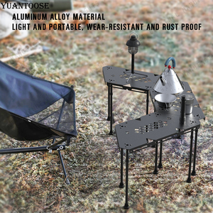 Mesa Plegable Portátil de Aluminio para Exteriores, Mesa de Picnic para Exteriores TZ-02 - Product Image 5