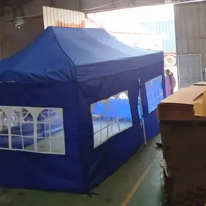 बड़ी पार्टी आउटडोर विक्रेता बूथ तम्बू 3m x 6m तह तम्बू canopy10x20 पक्षों के साथ पॉप अप