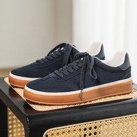 Chaussures de Skateboard de Luxe Personnalisées 39-44, Baskets Tendance Quatre Saisons, Tige en PU Respirante, Fermeture à Lacets, Plateformes Plates