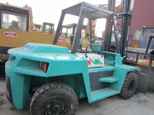 Carretilla elevadora diésel Mitsubishi FD70 usada <span class=keywords><strong>de</strong></span> 7 toneladas, carretilla elevadora equilibrada <span class=keywords><strong>de</strong></span> contador <span class=keywords><strong>de</strong></span> combustión interna <span class=keywords><strong>de</strong></span> <span class=keywords><strong>segunda</strong></span> <span class=keywords><strong>mano</strong></span> en buen estado a la <span class=keywords><strong>venta</strong></span> - Product Image 4