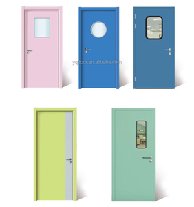 Portes en acier Yonking de style fenêtre, antibactériennes et imperméables, pour les hôpitaux, les maisons de retraite - Product Image 5