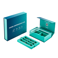 Boîte d'emballage personnalisée de qualité supérieure pour aligneurs dentaires orthodontiques en papier avec fermeture magnétique, kit Cajas Alineadores pour laboratoire dentaire